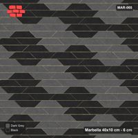 Interlock (Pasco) 40x10 cm · MAR-065 · Lattice Cell Checkerboard - Night Sky