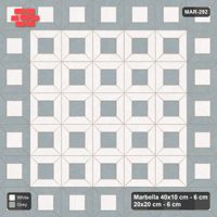Interlock (Pasco) 40x10 cm · MAR-292 · Outer Module Ring - Salt & Pepper