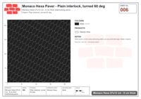 Interlock (Pasco) 27x12 cm · MHX-006 · Plain interlock, turned 60 deg