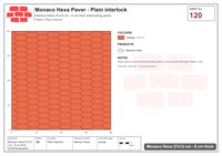 Interlock (Pasco) 27x12 cm · MHX-120 · Plain interlock