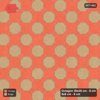 Interlock (Pasco) 20x20 cm · OCT-023 · Clay Court Checker with 8x8 inserts, kerb frame