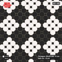 Interlock (Pasco) 20x20 cm · OCT-033 · Contrast Large Panels with 8x8 inserts