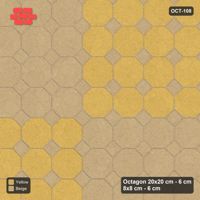 Interlock (Pasco) 20x20 cm · OCT-108 · Desert Sun Quartered Field with 8x8 Inserts, Kerb Frame