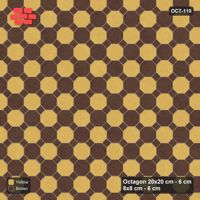 Interlock (Pasco) 20x20 cm · OCT-110 · Harvest Octagon Chequerboard with 8x8 Inserts
