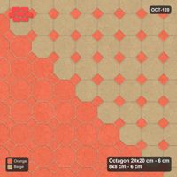 Interlock (Pasco) 20x20 cm · OCT-120 · Clay Court Split Field with 8x8 Inserts, Kerb Frame