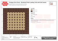 Interlock (Pasco) 20x20 cm · OCT8-145 · Bordered Field Loading Yard with 8x8 inserts