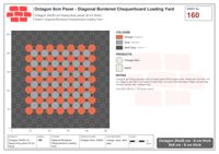 Interlock (Pasco) 20x20 cm · OCT8-160 · Diagonal Bordered Chequerboard Loading Yard