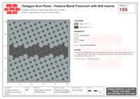 Interlock (Pasco) 20x20 cm · OCT8-189 · Feature Band Forecourt with 8x8 inserts