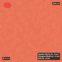Interlock (Pasco) 20x14 cm · QUA-114 · Quadro-Octagon-8x8 grid, uniform roles, 35 deg (Coral), no kerb