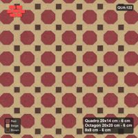 Interlock (Pasco) 20x14 cm · QUA-122 · Quadro-Octagon-8x8 grid, uniform roles (Tuscany), no kerb