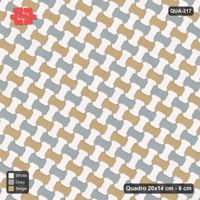 Interlock (Pasco) 20x14 cm · QUA-217 · Quadro one horizontal / one vertical, 60 deg - two-tone horizontal / vertical (Coastal), edge to edge