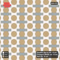 Interlock (Pasco) 20x14 cm · QUA-272 · Quadro-Octagon-8x8 grid, alternating Quadro files (Coastal), Kerb 25B kerb