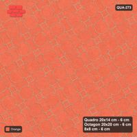 Interlock (Pasco) 20x14 cm · QUA-273 · Quadro-Octagon-8x8 grid, uniform roles, 30 deg (Coral), no kerb