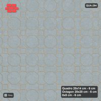 Interlock (Pasco) 20x14 cm · QUA-294 · Quadro-Octagon-8x8 grid, uniform roles (Classic Grey), no kerb