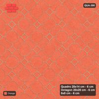 Interlock (Pasco) 20x14 cm · QUA-300 · Quadro-Octagon-8x8 grid, uniform roles, 45 deg (Coral), no kerb