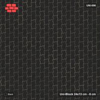 Interlock (Pasco) 24x13 cm · UNI-006 · Plain field, quarter-turn lay