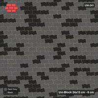 Interlock (Pasco) 24x13 cm · UNI-241 · Soft tonal blend, straight lay (Night Sky)