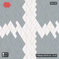 Interlock (Pasco) 32x15 cm · VSH-109 · Turned V zigzag rows, centre cross