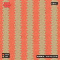 Interlock (Pasco) 32x15 cm · VSH-172 · V chevron columns, alternating column colours