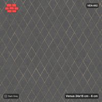 Interlock (Pasco) 24x15 cm · VEN-002 · Plain native interlock, turned 90 deg, kerb frame