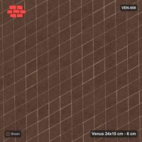 Interlock (Pasco) 24x15 cm · VEN-008 · Plain native interlock, turned 60 deg, kerb frame
