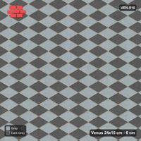 Interlock (Pasco) 24x15 cm · VEN-010 · Harlequin checker, kerb frame