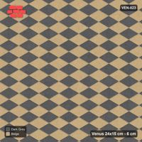 Interlock (Pasco) 24x15 cm · VEN-023 · Zigzag chevron courses, kerb frame