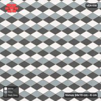 Interlock (Pasco) 24x15 cm · VEN-030 · Tumbling blocks