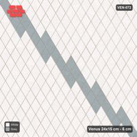Interlock (Pasco) 24x15 cm · VEN-072 · Diagonal feature band, 20 cm, turned 90 deg