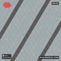 Interlock (Pasco) 24x15 cm · VEN-073 · Lattice stripes A, 6/1, turned 90 deg