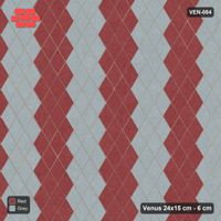 Interlock (Pasco) 24x15 cm · VEN-084 · Diagonal colour steps, 4 wide, turned 90 deg