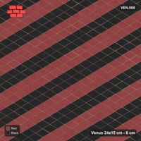 Interlock (Pasco) 24x15 cm · VEN-088 · Lattice stripes B, 4/2