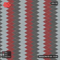 Interlock (Pasco) 24x15 cm · VEN-124 · Three-tone diagonal steps, 2 wide