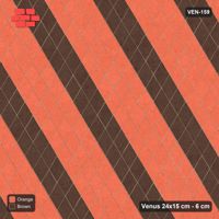 Interlock (Pasco) 24x15 cm · VEN-159 · Lattice stripes B, 5/2, turned 90 deg