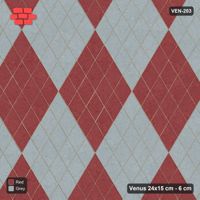 Interlock (Pasco) 24x15 cm · VEN-203 · Block chequer 4x4 pavers, turned 90 deg, kerb frame