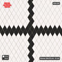 Interlock (Pasco) 24x15 cm · VEN-220 · Cross feature, 20 cm arms, turned 90 deg