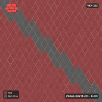 Interlock (Pasco) 24x15 cm · VEN-232 · Diagonal feature band, 30 cm, turned 90 deg