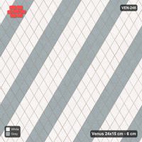 Interlock (Pasco) 24x15 cm · VEN-248 · Lattice stripes A, 5/2, turned 90 deg