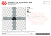 Interlock (Pasco) 24x15 cm · VEN8-012 · Crossing traffic lanes
