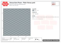 Interlock (Pasco) 24x15 cm · VEN8-051 · Plain Venus yard