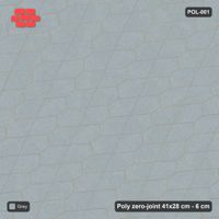 Interlock (Pasco) 41x28 cm · POL-001 · Interlocking Pairs, Solid field, 0 deg turn