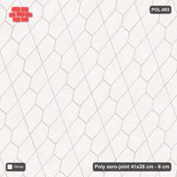 Interlock (Pasco) 41x28 cm · POL-003 · Interlocking Pairs, Solid field, 45 deg turn, kerb frame