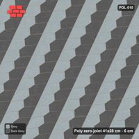 Interlock (Pasco) 41x28 cm · POL-010 · Interlocking Pairs, Pair-member colouring, 0 deg turn