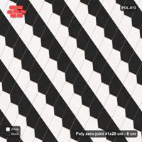 Interlock (Pasco) 41x28 cm · POL-013 · Interlocking Pairs, Pair-member colouring, 60 deg turn