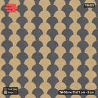 Interlock (Pasco) 21x21 cm · TRI-023 · Zigzag scale courses, kerb frame